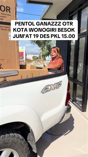 Halo Wonogiri! Besok banget Pentol Ganazzz OTR ke Kotamu, Jum'at 19 Desember pkl 15.00 di GOR Giri Mandala. Ready 12 varian pentol, es pisang ijo best seller, sambel pecel ganazzz asli Ponorogo dan Bumbu Mie Ganazzz yang makin viral karena manfaatnya menumbuhkan ribuan UMKM kuliner baru. Yuk boleh share infonya ya rek, kita seru-seruan bareng