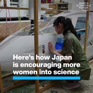 4.3K views · 93 reactions | Just 1-in-7 Japanese scientists are women. Learn more about how Japan is encouraging more women into STEM: https://ow.ly/9rbx50Pi2rU | World Economic Forum | Facebook