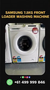 Samsung 7.5kg Front Loader Washing Machine – Best Brisbane Deal for $599!