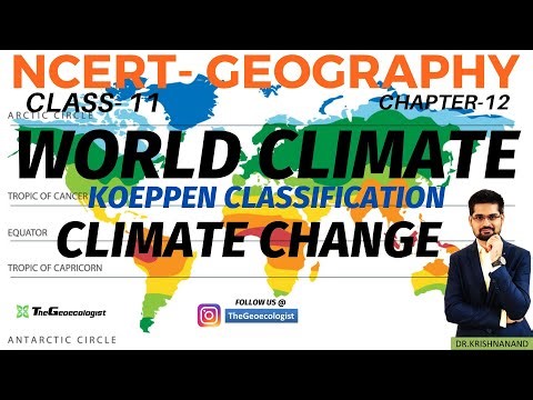 World Climate and Climate Change- NCERT Class 11-Chapter 12