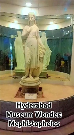 Hyderabad Museum Wonder: Mephistopheles & Margaretta Statue | One Sculpture, Two Faces”