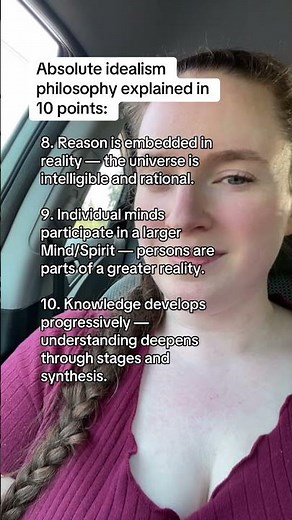 Absolute idealism philosophy explained