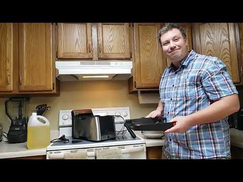 T-fal Odorless Deep Fryer video review by Andrew