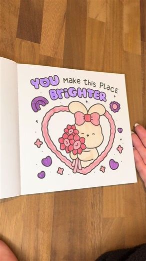✨YOU make this place brighter✨#asmr #colouring