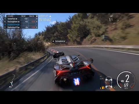 Lamborghini Veneno Going Against F1 & LMP Cars in Fujimi Kaido R-Class (Forza Motorsport)