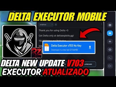 Delta Executor Mobile New Update V703 🔵 delta executor atualizado link direto 2026 + Script Redz Hub