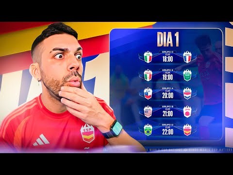 BRASIL VS ESPAÑA EN DIRECTO | MUNDIAL KINGS LEAGUE WORLD CUP NATIONS DIA 1 - DjMaRiiO