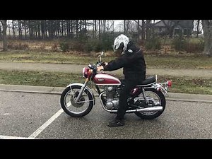 1972 Yamaha XS650 Cold Start and Run