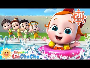 Canción de la Piscina | Aprendiendo a Nadar 🏊 | LiaChaCha en Español - Canciones Infantiles
