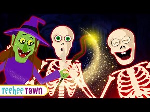 This Old Witch And Dancing Skeleton | New Spooky Teehee Town Song For Kids