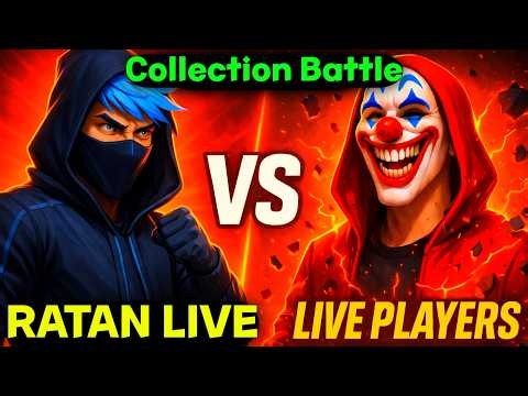 FREE FIRE😱 Go For 1M Subscriber #freefirelive #ratanlive #garenafreefire #video #fflive #collection
