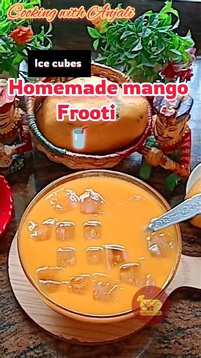Homemade mango frooti 🥤🥭#trending #youtube #viralshort