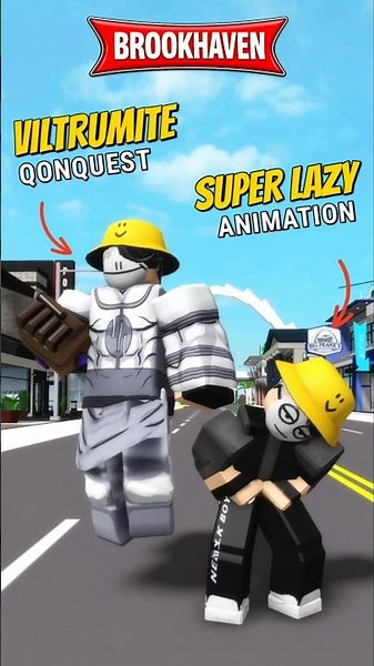 ID UGC ANIMATION PACK (Viltrumite Conquest & Super lazy) In Brookhaven #roblox #brookhaven