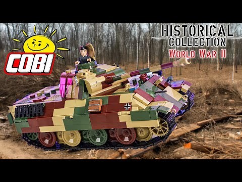 PANZER V PANTHER A World War II Tank in bricks THE COBI MASTERCLASS