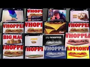 All Burger King ￼ commercial ￼