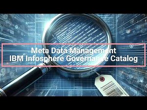 Meta Data Management with IBM Infosphere Governance Catalog (IGC)