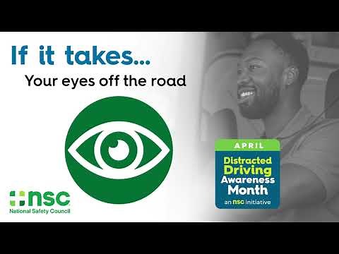 April is Distracted Driving Awareness Month