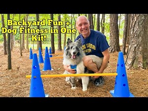 Dog Agility Cones and Poles Set for Backyard Fun - Review