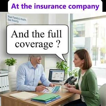 A Conversation at the Insurance company #englishspeaking #englishlearningclass