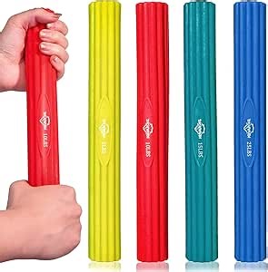 DICYWUDI Flex Therapy Bar and Grip Strength Trainers set, Physical Therapy & Resistance Bar for Golfers Elbow, Tendinitis, Wrist,Forearms Pain, Improve Grip Strength and Relieve Pain