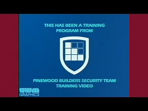 Pinewood Builders Security Team Training Video (1983, closing)
