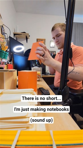 Notebook-Making ASMR📓✨️ #notebook #diy