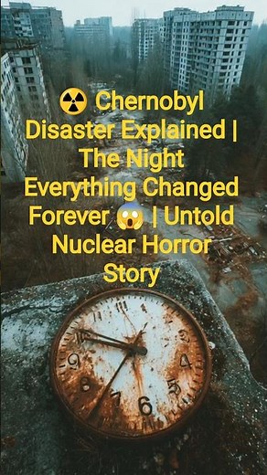 Chernobyl Disaster Explained | The Night Everything Changed Forever | Untold Nuclear Horror Story