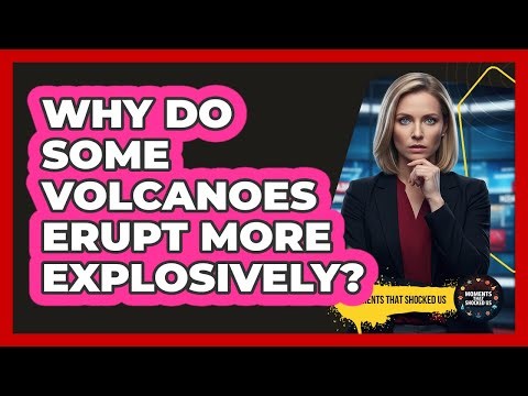 Why Do Some Volcanoes Erupt More Explosively?