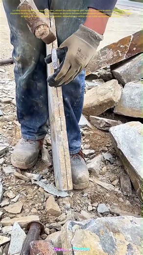 La pierre taillée à la main : L'art ancestral qui défie le temps