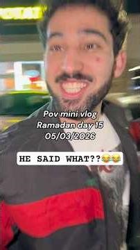 He got held captive 😂