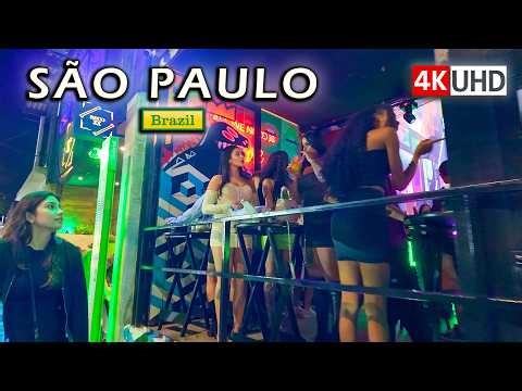 🇧🇷 Why Everyone Goes to Vila Madalena for the Nightlife — São Paulo, Brazil 【 4K UHD 】
