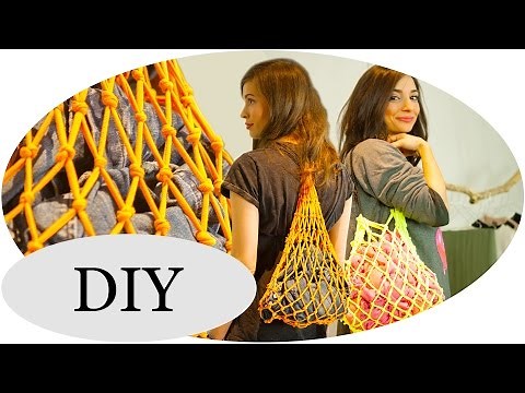 UPCYCLING-Ideen: T-Shirt Bag DIY // Netz-Turnbeutel mit Kim Lianne Pt.2