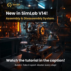 Brand-New Assembly System in SimLab VR V14! 🔧 Learn how to harness the brand-new assembly system to create immersive, interactive experiences for both assembling and disassembling mechanical structures. What you’ll discover: 🔩 Hands-On Workflows – Follow along as we break down how to guide users through complex mechanical processes, from tightening bolts to dismantling components—all in a dynamic 3D environment. ⚙️ Interactive Feedback – See how the system provides real-time guidance (think vi