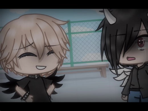 Angel Falls in Love with a Demon in this Gacha Life Short Story