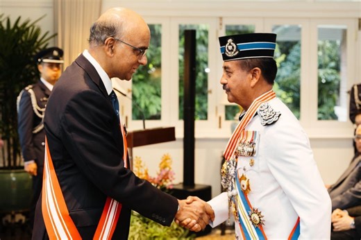 Malaysia's IGP conferred Singapore's Distinguished Service Order