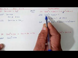 Ex.14.4 (Q.6 - Q.9) Chapter:14 Factorisation | Ncert Maths Class 8 | Cbse
