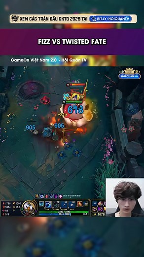 Fizz vs Twisted Fate #LMHT #lol #LiênMinh #gaming #game #highlights #highlight #memes #leagueoflegends | GameOn Việt Nam 2.0