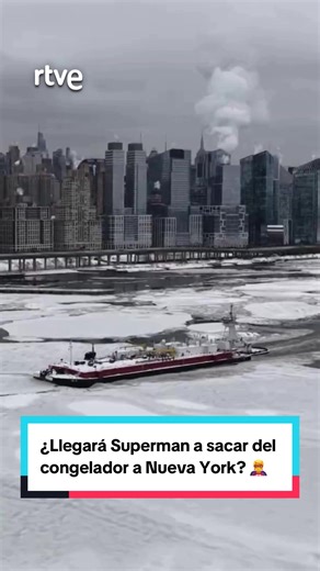¿Llegará Superman a sacar del congelador a Nueva York? 🦸 ‘Aquí la Tierra' todos los días a partir de las 20:30H El programa completo en #RTVEPlay