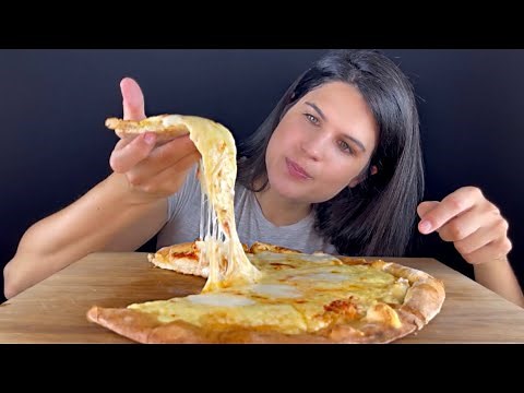 CHEESE PIZZA | MUKBANG | EATING SOUNDS | ASMR