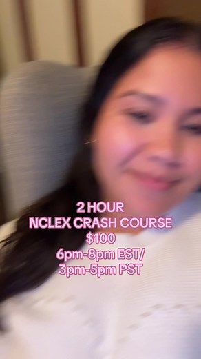 NCLEX Crash Course: Sign Up Now for Tomorrow's Session!
