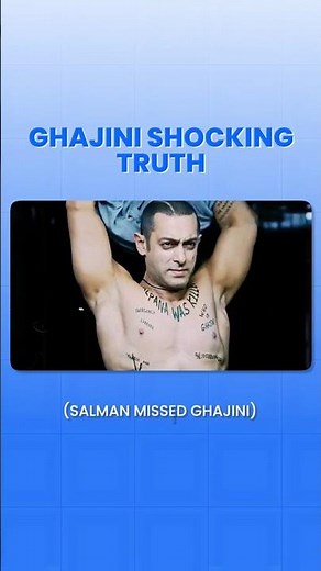 Did You Know Salman Khan Was Offered Ghajini Before Aamir Khan?