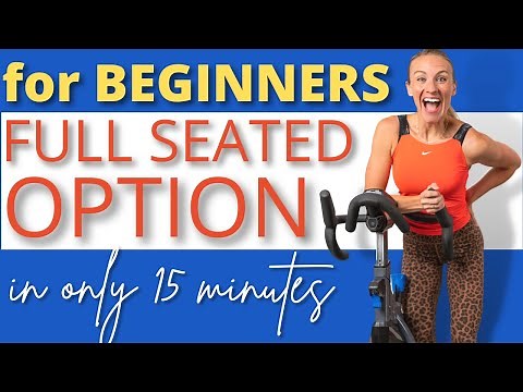 15 minute HIIT Indoor Cycling for BEGINNERS