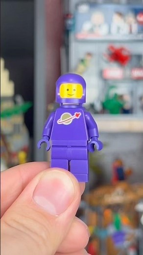 How to get the purple classic LEGO spaceman￼ mini figure #LEGO