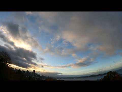 Sunrise at Kerry Park Seattle, November 7th 2025