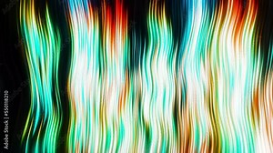 Bright blurry lines. Motion. Horizontal and vertical colorful lines that are highlighted in the animation.