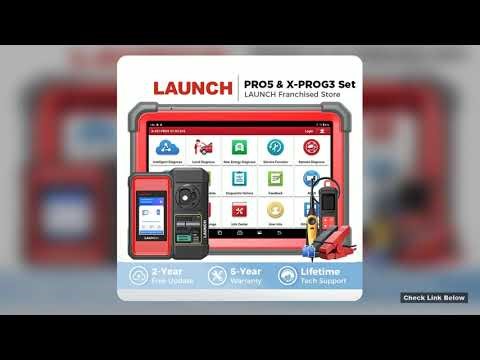 LAUNCH X431 PRO5 & X PROG3 Key Programming Tool Set PRO 5 Smartlink Car Diagnstic Tool All Key Lost