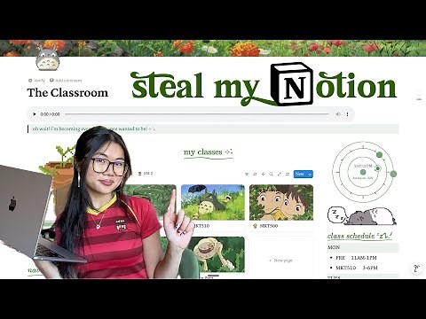 how i use notion as a busy uni student *EASY + beginner friendly* | notion tour + tips