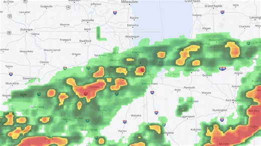 Live weather radar: Track storms as they move across Chicago area