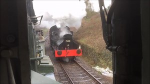 Parallel running on the Somerset and Dorset with the Sentinel steam locomotive and Class 08 D4095 filmed on 4th March 2017 which was almost 51 years after the line originally closed. | Somerset & Dorset Railway - at Midsomer Norton