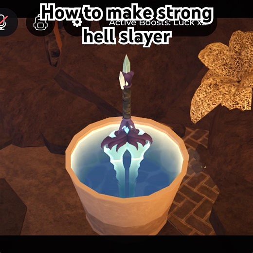 How to craft strong hell slayer easily on the forge.